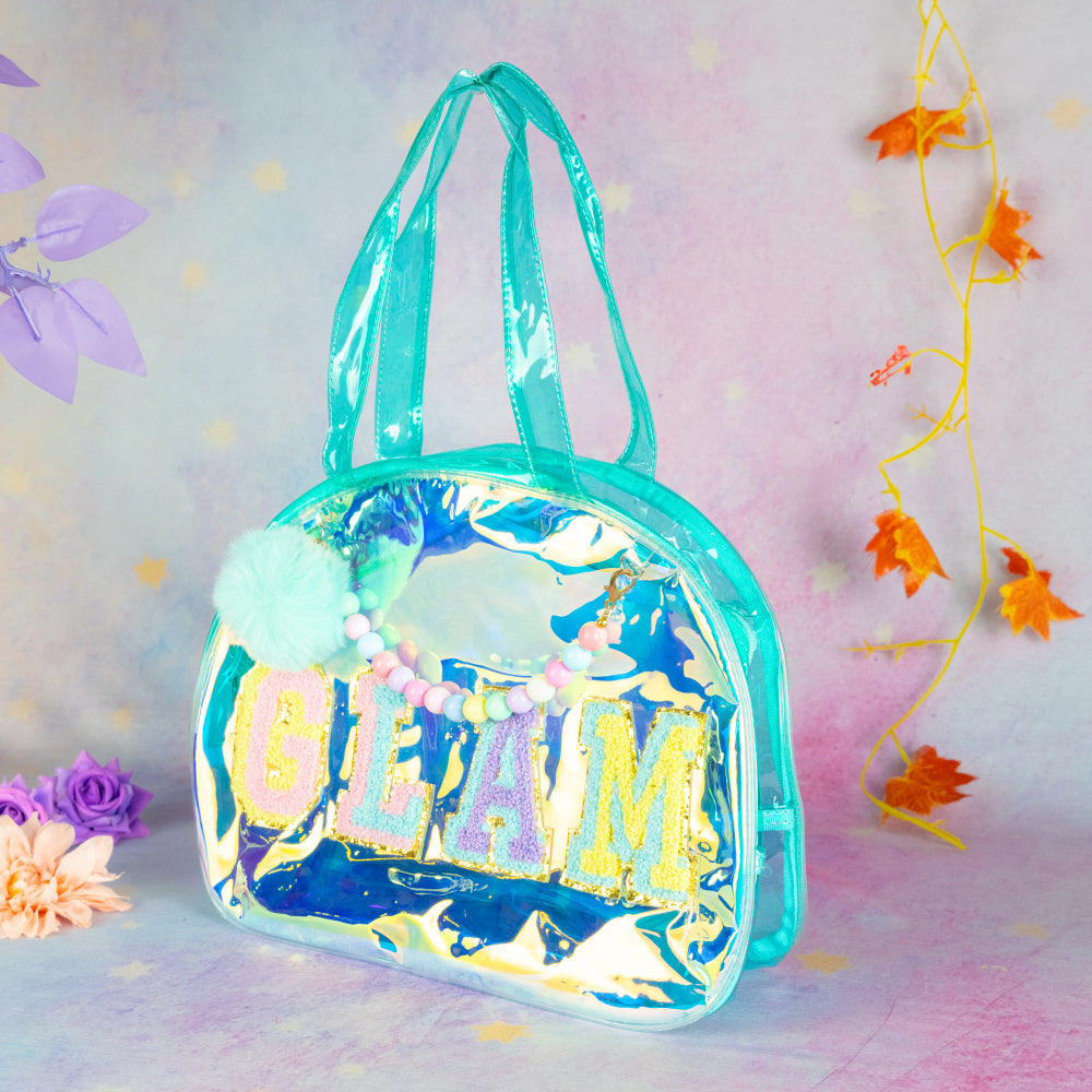 Glam Transparent Bag – Shimmer & Shine – Elegant Jewelry for Pageants and Events