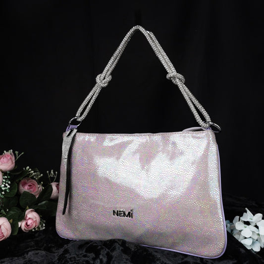 Nemi Light Red Handbag – Pure & Elegant – Elegant Jewelry for Pageants and Events