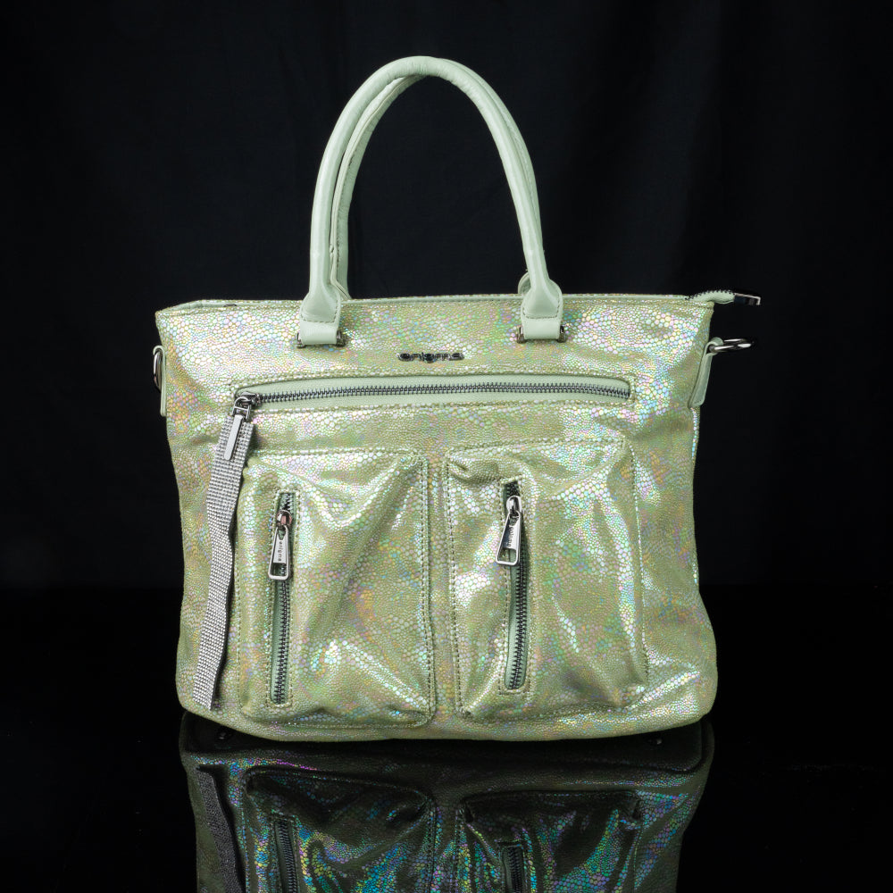 Enigma Light Green Handbag – Subtle & Trendy – Elegant Jewelry for Pageants and Events