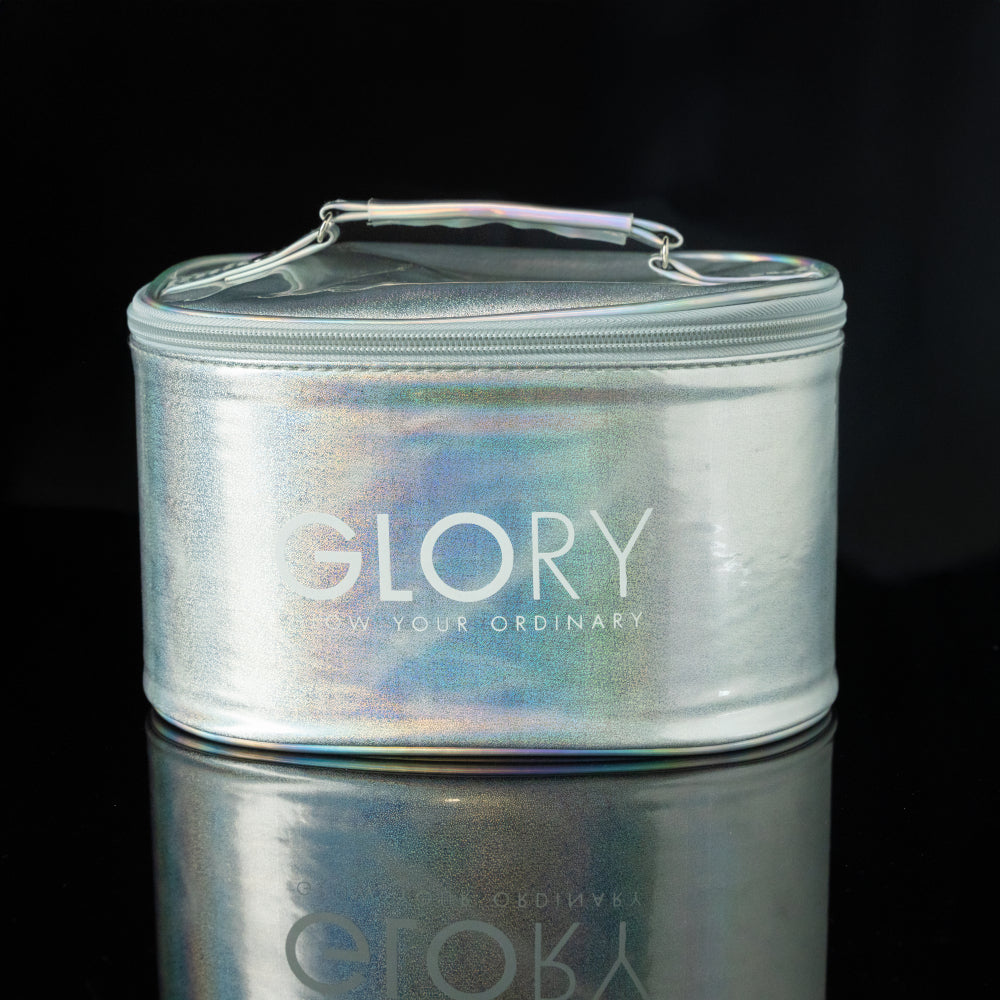Glory Silver Accessory Box – Modern & Sleek – Elegant Jewelry for Pageants and Events