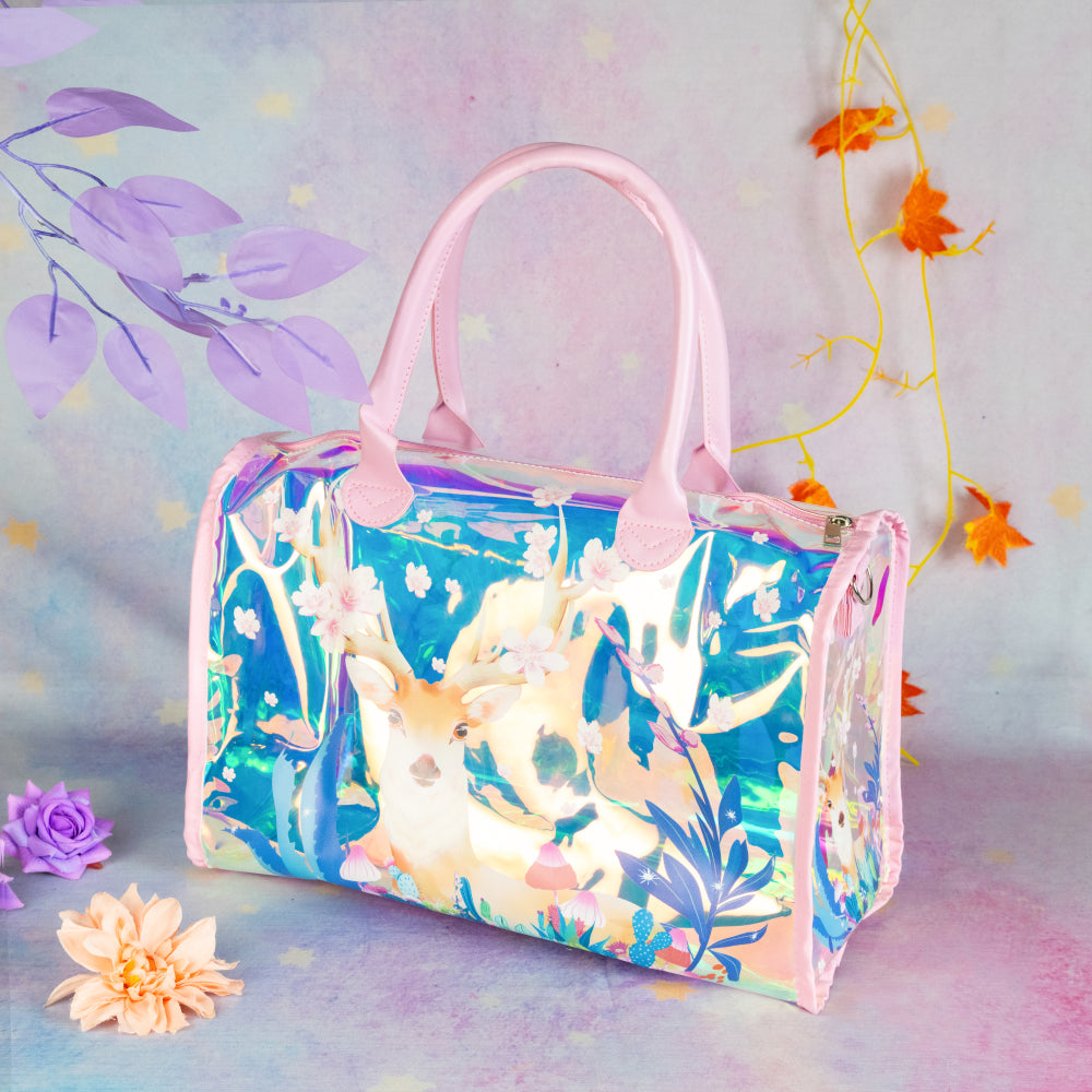 Deer Transparent Bag – Playful & Artistic – Elegant Jewelry for Pageants and Events