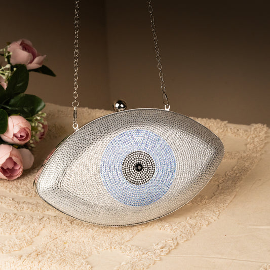 Eyes Clutch Bag – Bold & Artistic – Elegant Jewelry for Pageants and Events